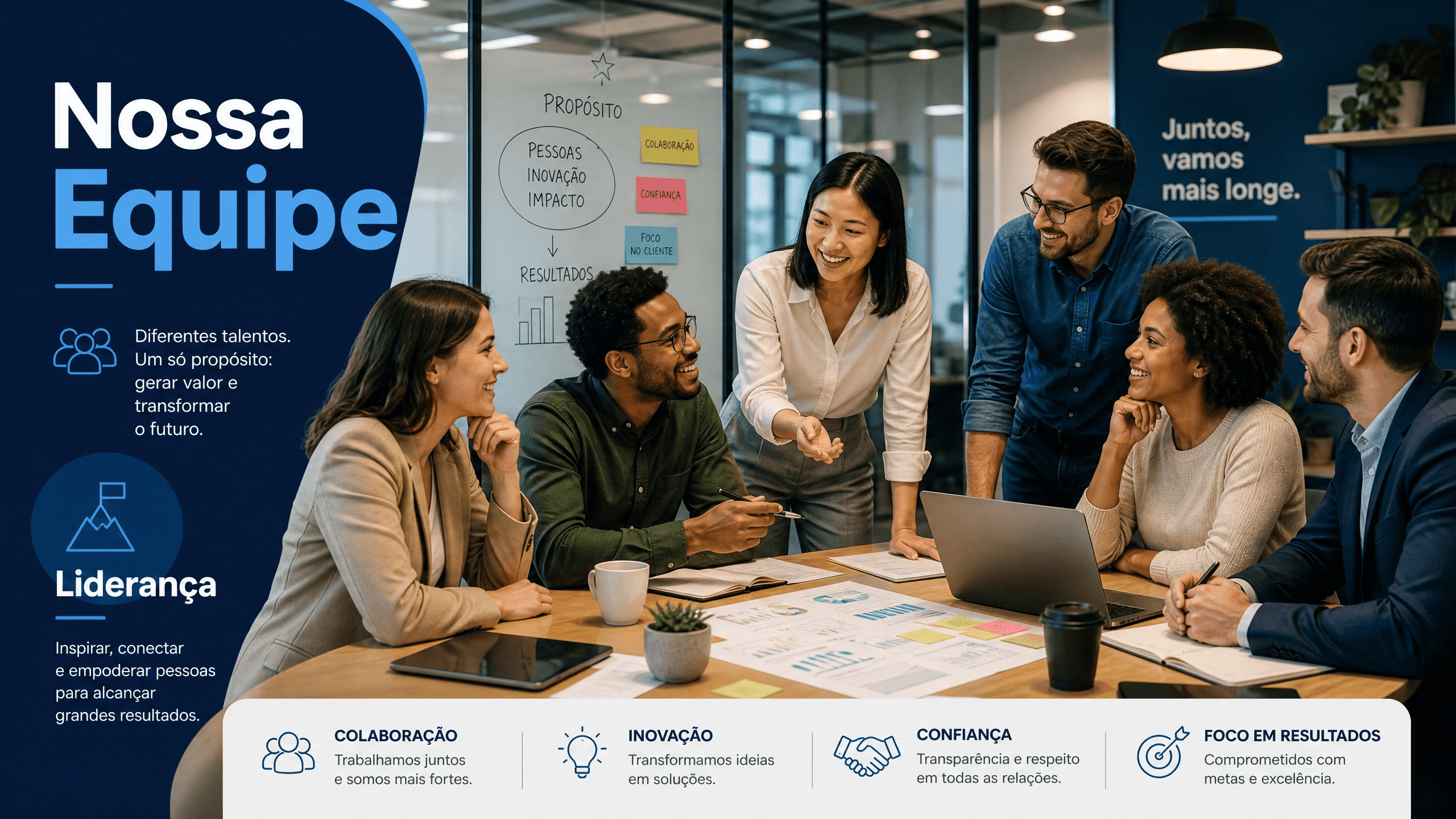 MencionAI leadership team with expertise in AI and digital marketing